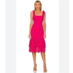 Lovers and Friends DAY KEEPER MIDI DRESS Size Small